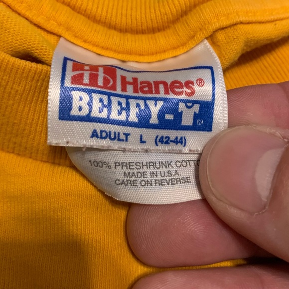 VTG Sundevils Softball Double-Sided Spellout Tee L - Picture 4 of 7